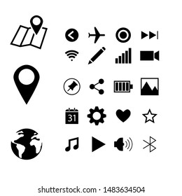 Icon design for web, mobile.
