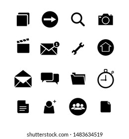 Icon design for web, mobile.