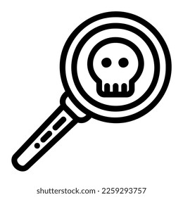Icon detection Illustration can be used for web app info graphic etc