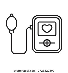 Icono del dispositivo para escuchar los latidos del corazón