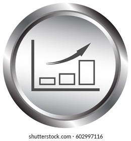  icon of a diagram. Vector illustration