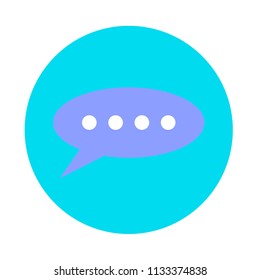 icon dialog communication - bubble  conversation chat – speech  symbol  illustration