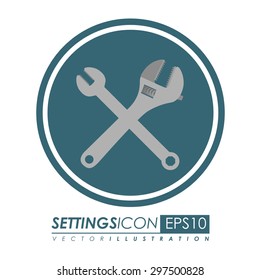 Icon digital design, vector illustration eps 10