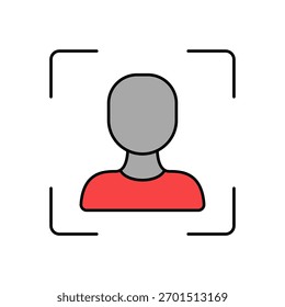 Icon a digital id, isolated against a clean background.