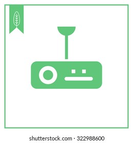Icon of digital projector