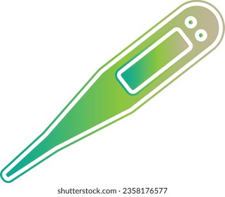 Digitalthermometer-Icon, Thermometer-Vektorgrafik, Temperaturdiagnose