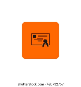 Icon diploma.