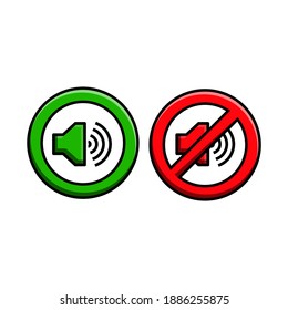 Icon Disable and Enable Speaker