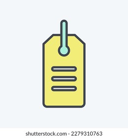 Icon Discount. related to Black Friday symbol. shopping. simple illustration