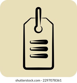 Icon Discount. related to Black Friday symbol. glyph style. shopping. simple illustration