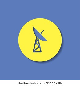 icon of dish antenna 