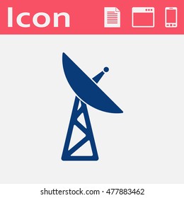 icon of dish antenna