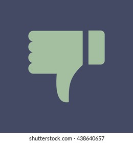 Icon of Dislike. Eps-10.