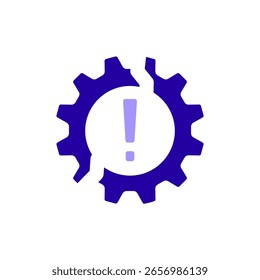 Icono de una interrupción, aislado contra un fondo limpio.
