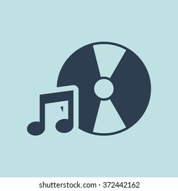 Icon of DJ. EPS-10.
