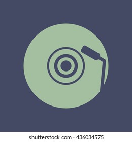 Icon of DJ. Eps-10.