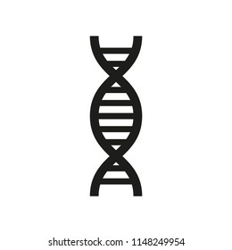 Icon DNA. Simple vector illustration.