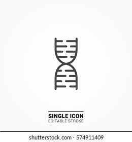 Icon dna Single Icon Graphic Design