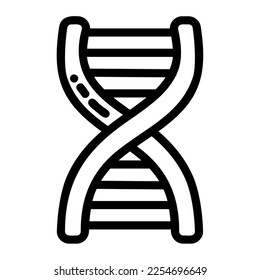 icon DNA world cancer day illustration, for web app etc