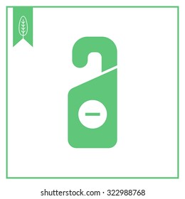 Icon of Do not disturb sign with minus in circle