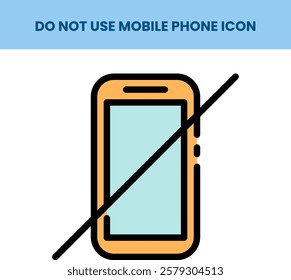 Icon of Do not use mobile phone