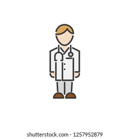 icon Doctor line color