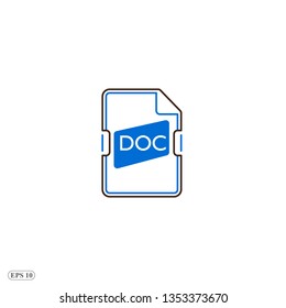 Icon document doc