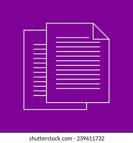 icon of documents