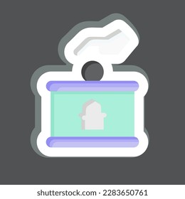 Donación de iconos. relacionado con el símbolo Eid Al Fitr. islámico. ramadhan. ilustración simple