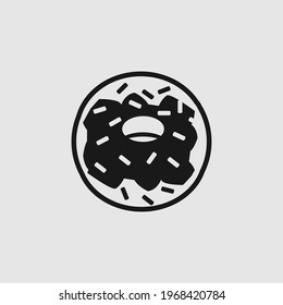 icon donut images vector design