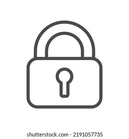 Icon door lock security protection