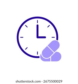 Icon a dosage, isolated against a clean background.
