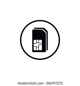 Icon double sim card.