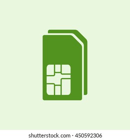 Icon double sim card.