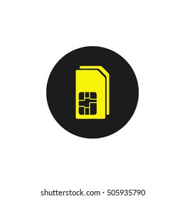 Icon double sim card.