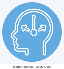 Icon Doubt. related to Psychology Personality symbol. simple design editable. simple illustration