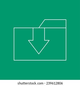 icon of download folder