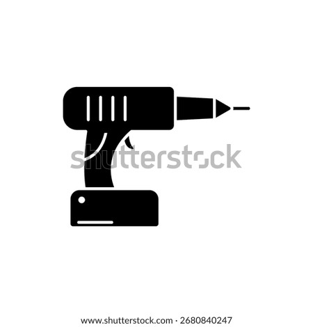 Icon a Drill, isolated against a clean background.