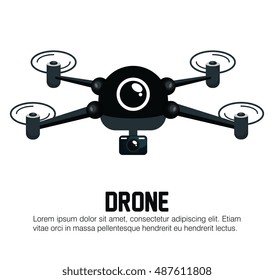 icon drone technology graphic