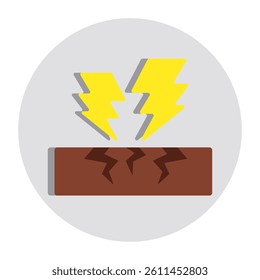 An icon of drought isolated on white background