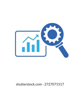 Icon a due diligence report and documentation, isolated against a clean background.