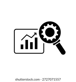 Icon a due diligence report and documentation, isolated against a clean background.