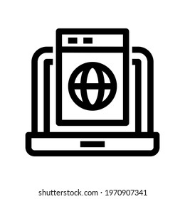 Icon Dynamic With Style Outline