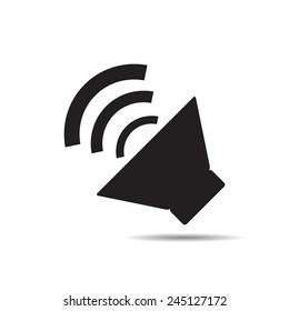 Icon dynamics, volume on a white background