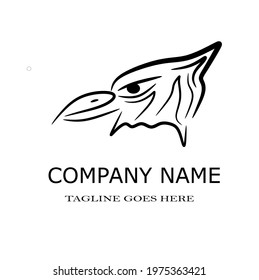 icon eagle simple design for your company