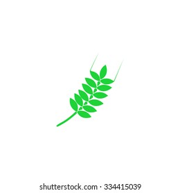 Icon ear of wheat.