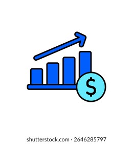 Icon a earnings, isolated against a clean background.