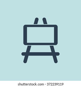 Icon of Easel. EPS-10.