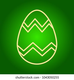 Icon easter egg with a pattern.