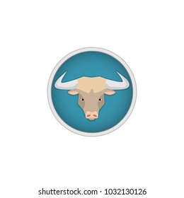 The icon for the eastern horoscope is a bull.